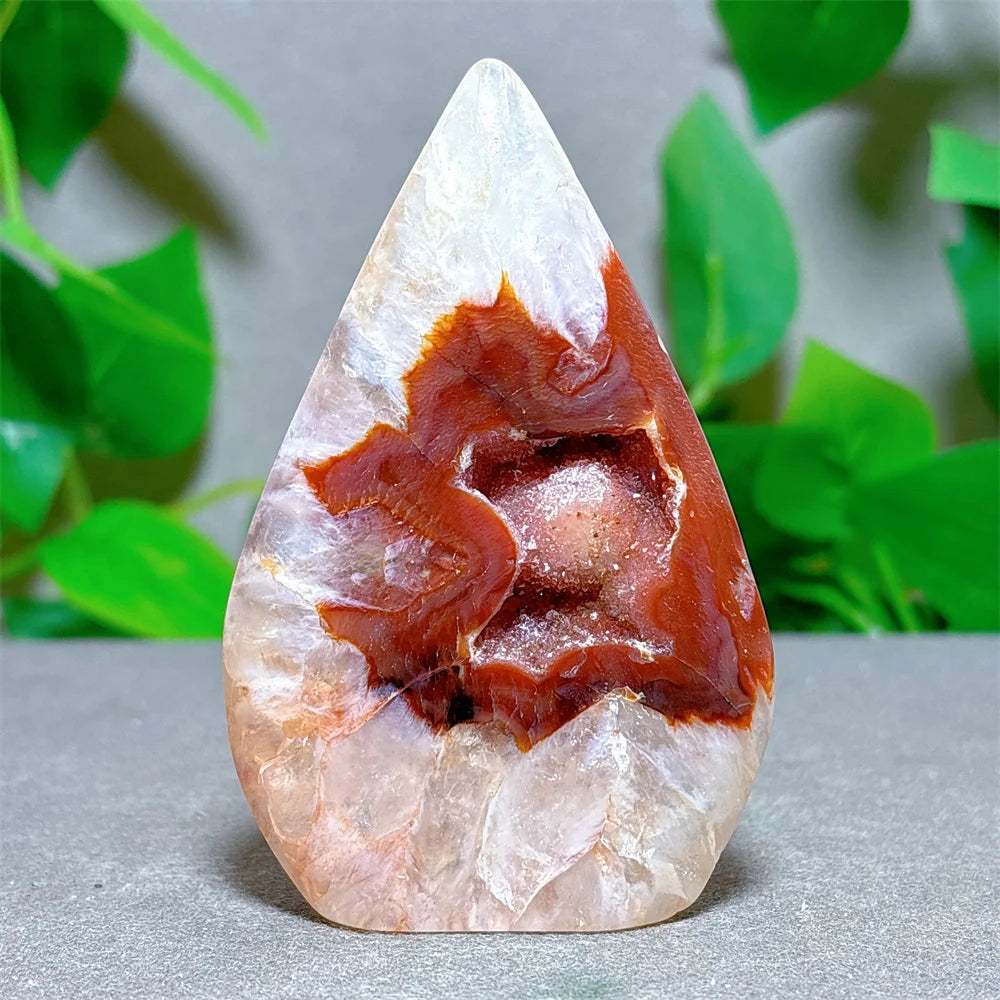 Orange Carnelian Quartz Flame-ToShay.org