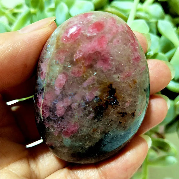 Pink Rose Snowflake Stone-ToShay.org