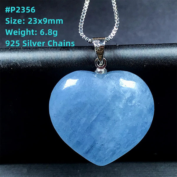 Blue Aquamarine Pendent-ToShay.org