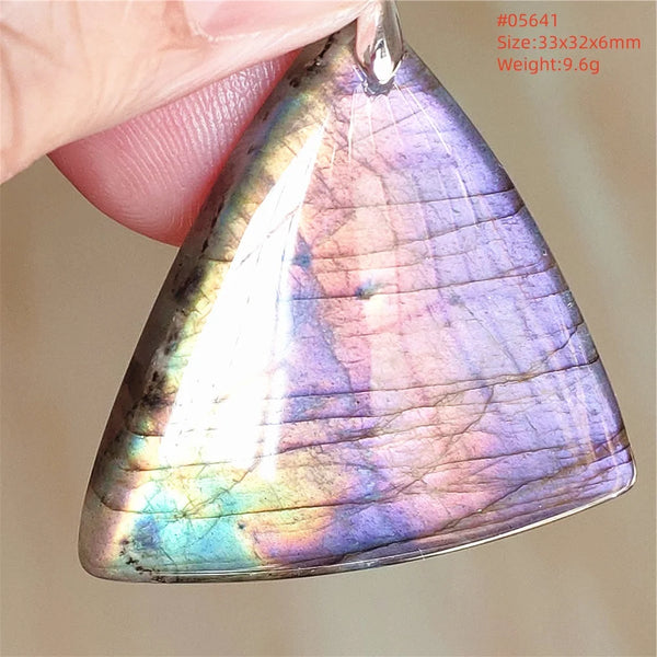 Blue Purple Labradorite Pendant-ToShay.org