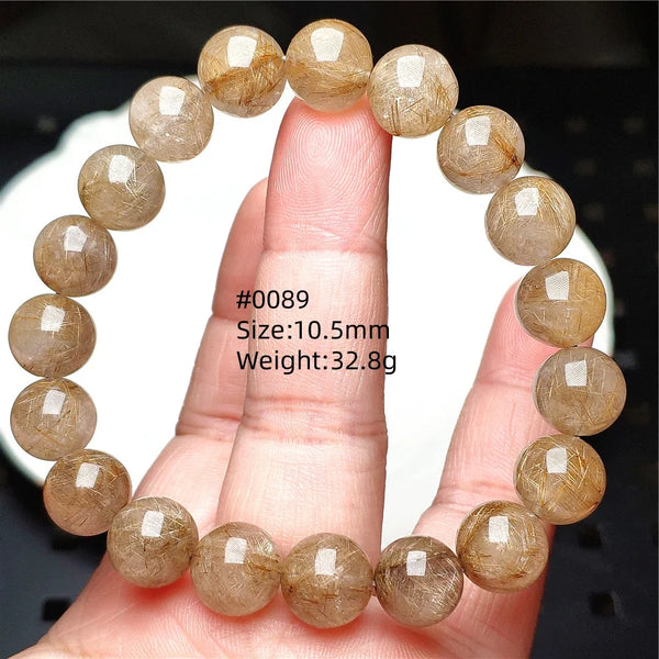 Silver Rutilated Quartz Bracelet-ToShay.org