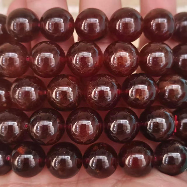 Red Orange Garnet Bracelet-ToShay.org