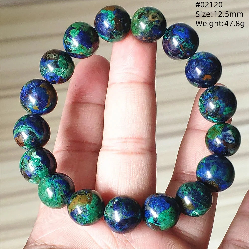 Blue Malachite Azurite Bracelet-ToShay.org