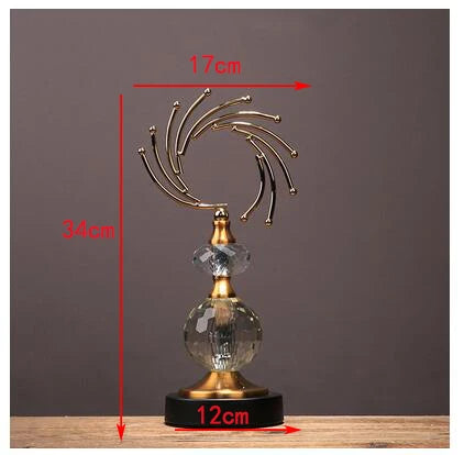 Crystal Glass Bronze Sculpture-ToShay.org