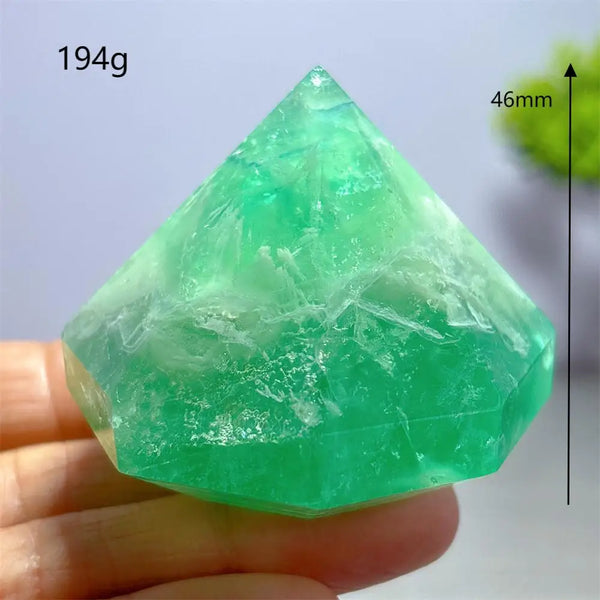 Rainbow Fluorite Diamond-ToShay.org