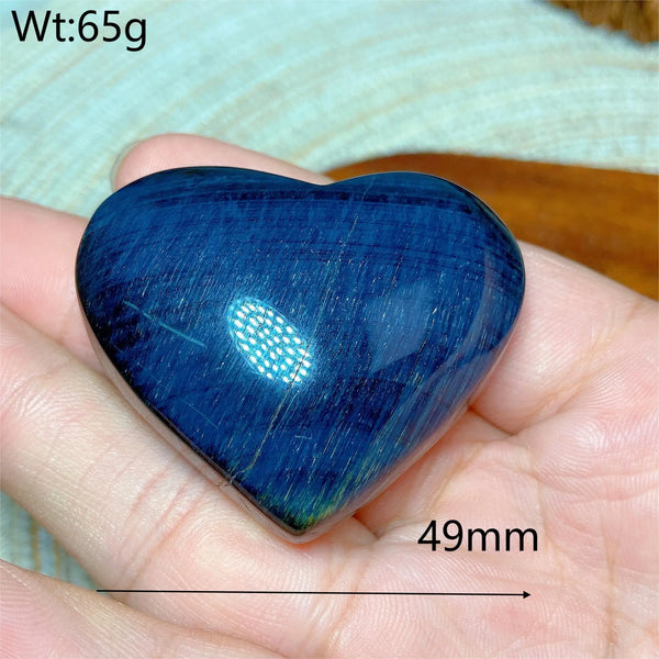 Blue Tiger Eye Heart-ToShay.org