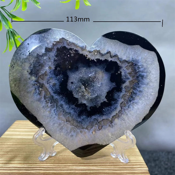 Black Agate Heart-ToShay.org