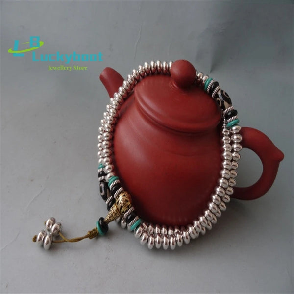 Silver Mala Beads-ToShay.org