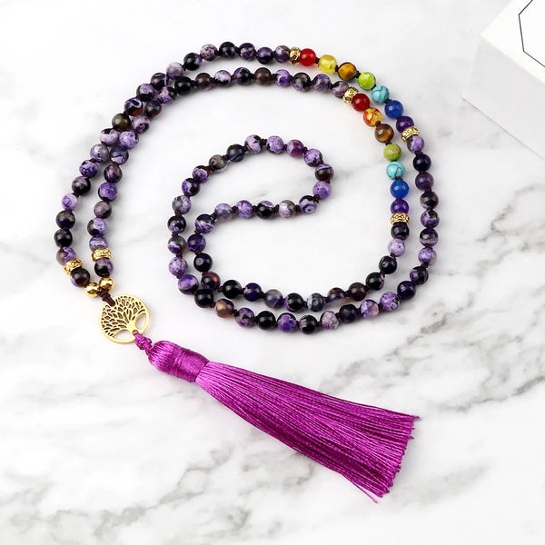 Mixed Crystal Mala Beads-ToShay.org