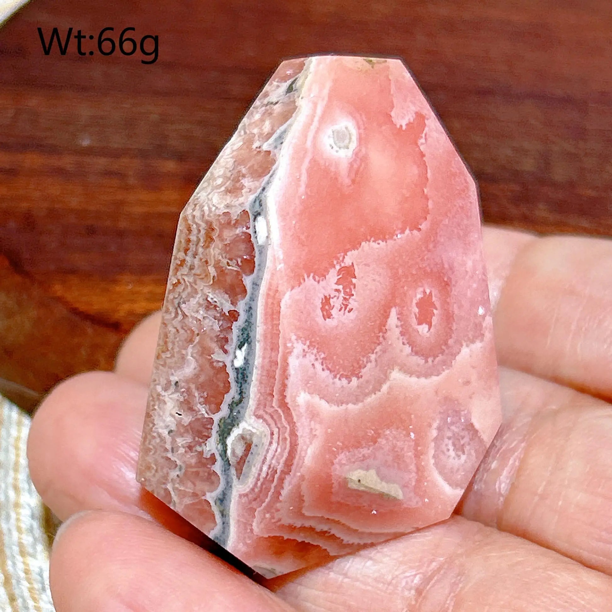 Pink Rhodochrosite Stone-ToShay.org