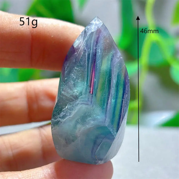 Rainbow Fluorite Flame-ToShay.org
