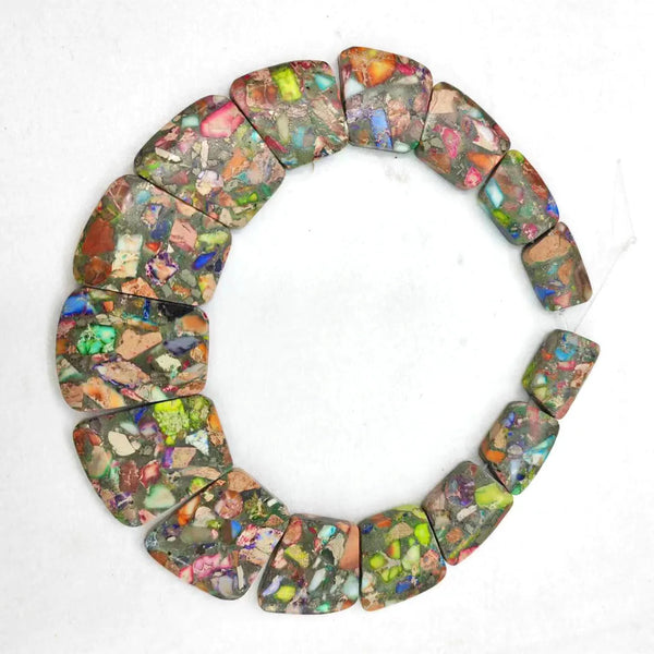 Blue Ocean Sediment Beads-ToShay.org