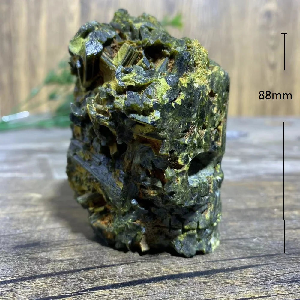 Green Tourmaline Skulls-ToShay.org