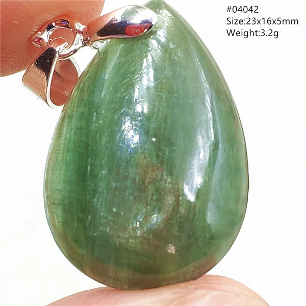 Green Blue Kyanite Pendant-ToShay.org