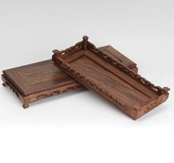 Wood Carved Display Stand-ToShay.org