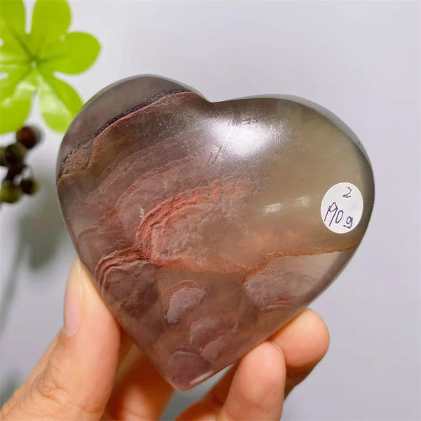 Rainbow Fluorite Hearts-ToShay.org