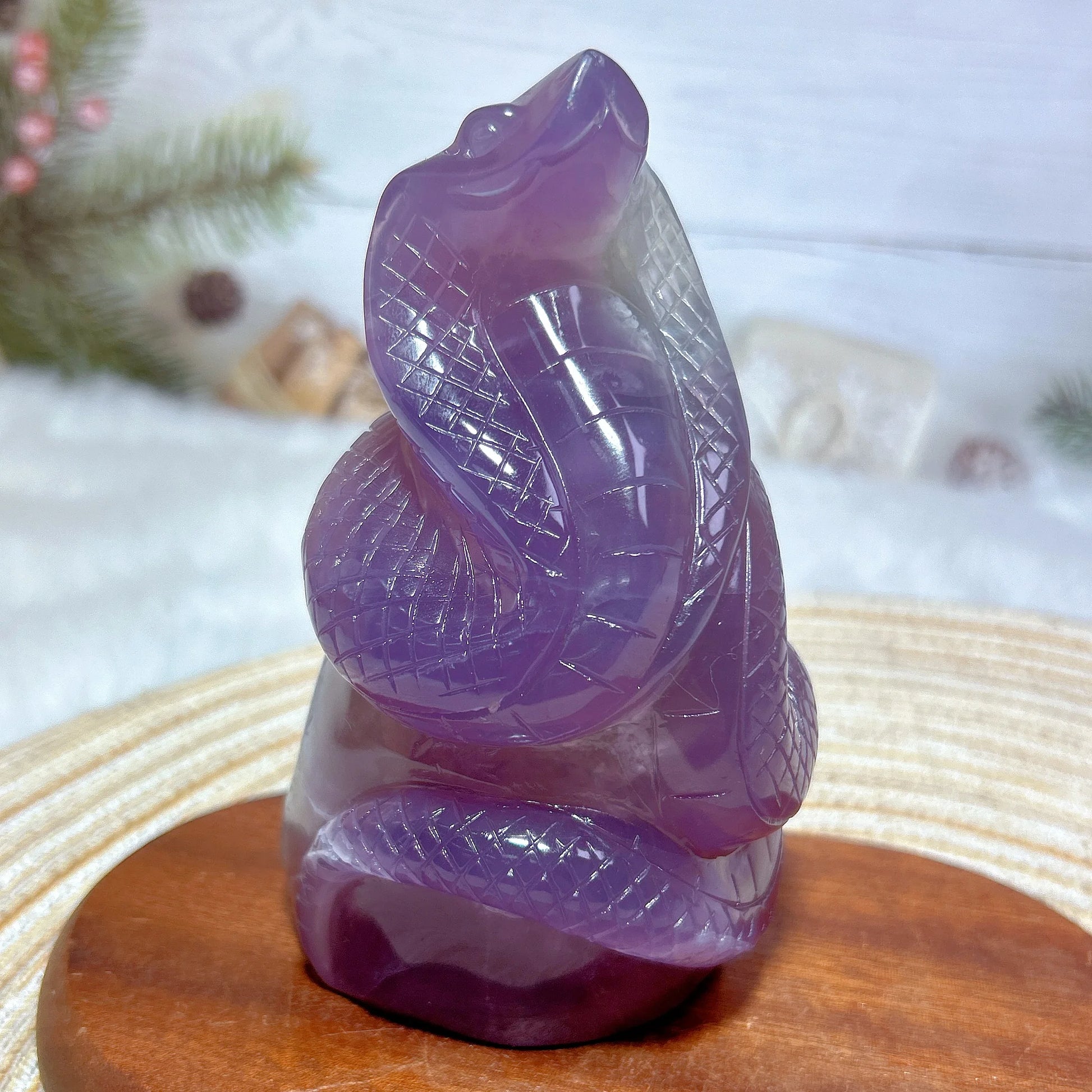Purple Fluorite Snake-ToShay.org