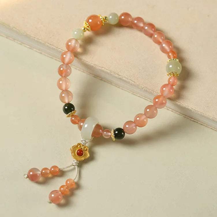 Red Ice Agate Prayer Beads-ToShay.org