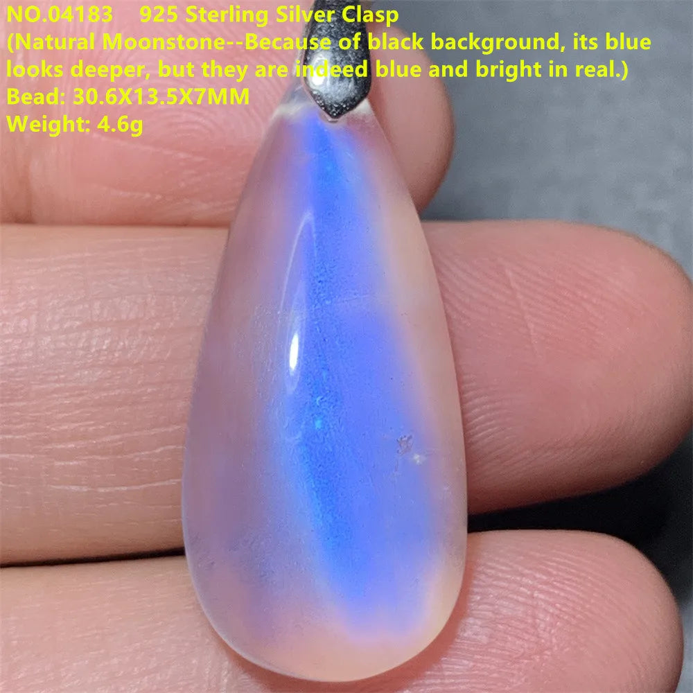 Blue Light Moonstone Pendants-ToShay.org
