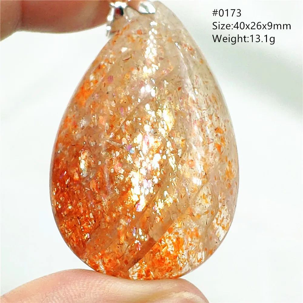 Orange Sunstone Pendant-ToShay.org