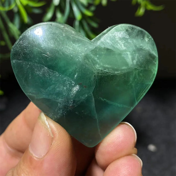 Blue Fluorite Heart-ToShay.org