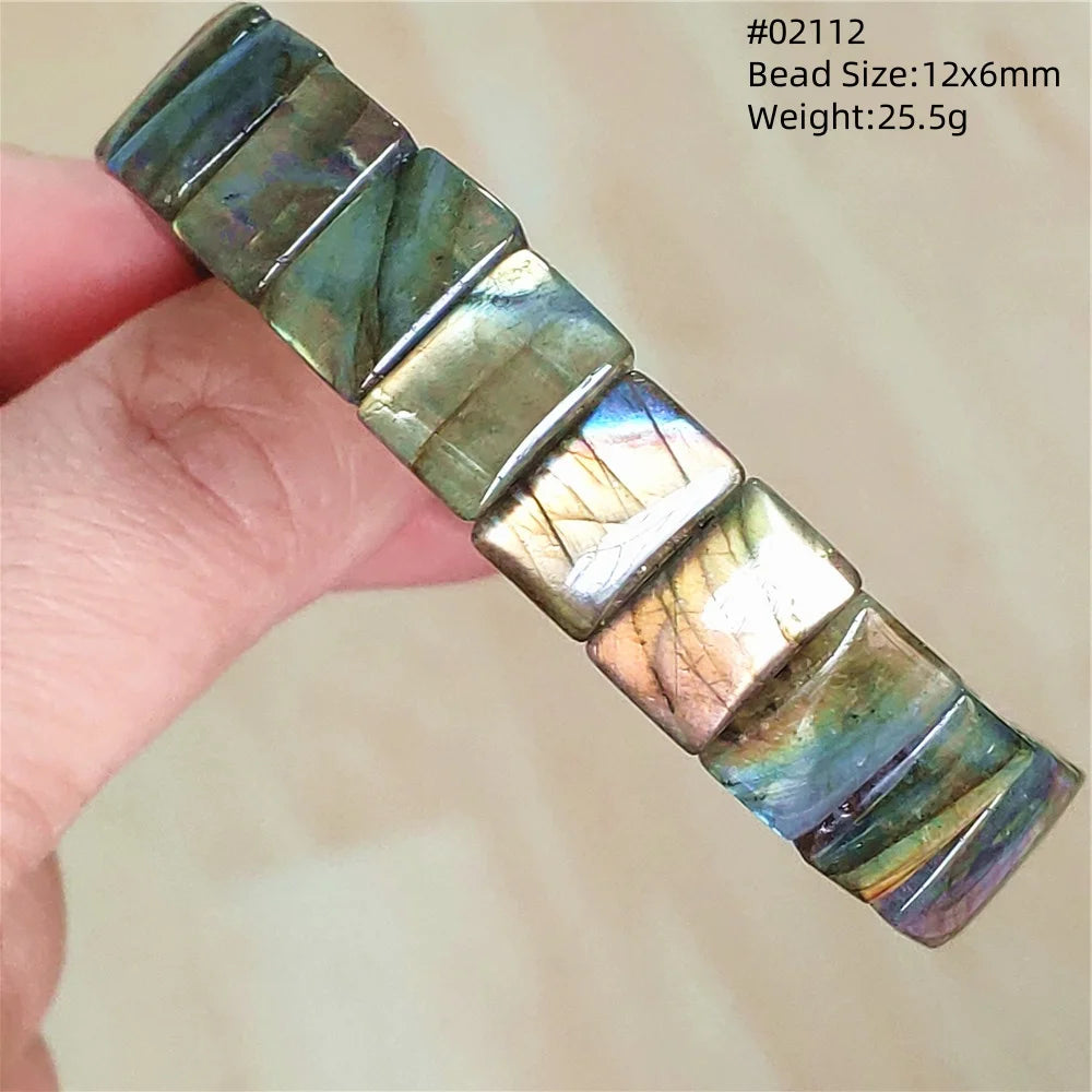 Blue Light Labradorite Bracelet-ToShay.org