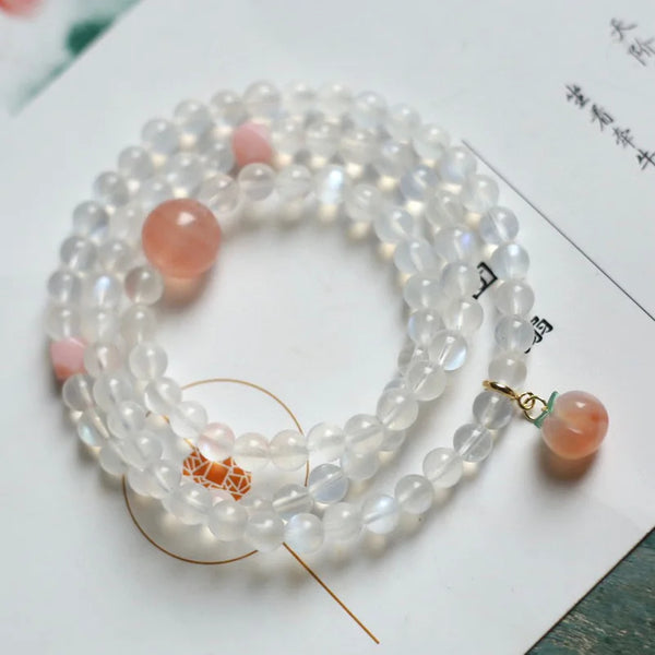 White Moonlight Crystal Bracelet-ToShay.org