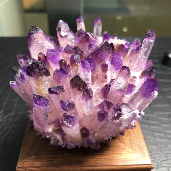 Purple Crystal Cluster-ToShay.org