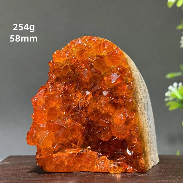 Orange Citrine Cave Cluster-ToShay.org