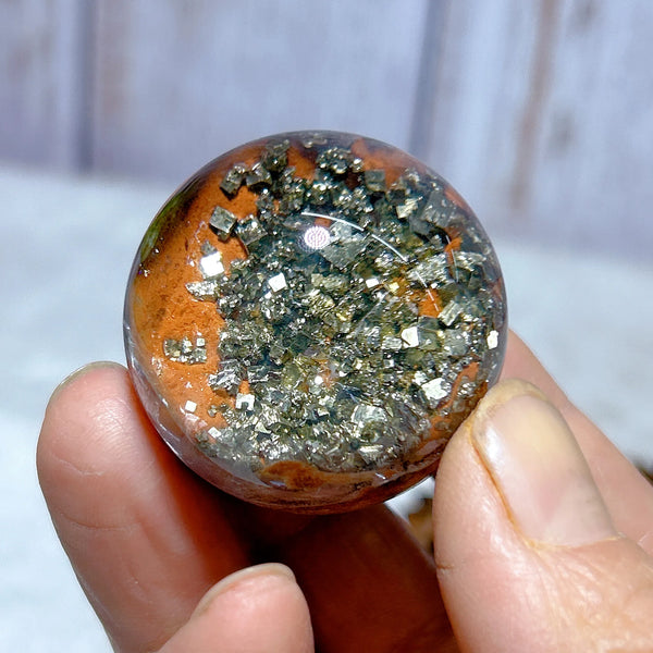 Silver Pyrite Ball-ToShay.org