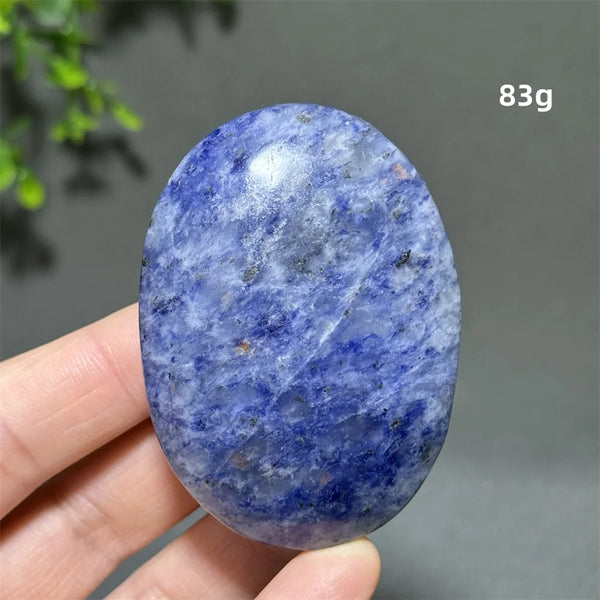 Blue Sodalite Palm Stone-ToShay.org