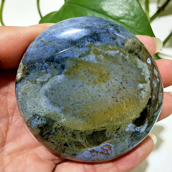 Ocean Jasper Palm Stone-ToShay.org