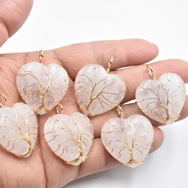 Mixed Crystal Tree Hearts-ToShay.org