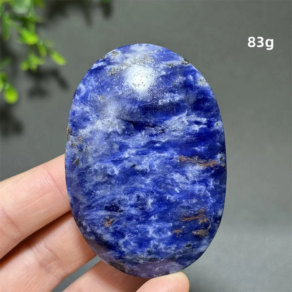 Blue Sodalite Palm Stone-ToShay.org