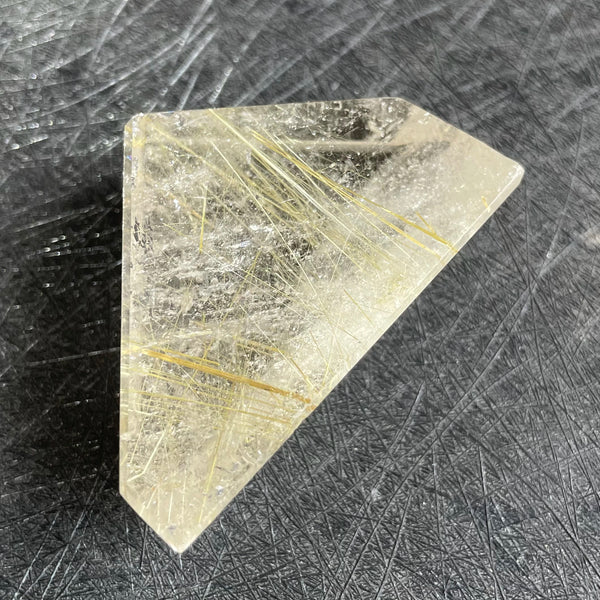 Gold Rutilated Quartz Crystal-ToShay.org