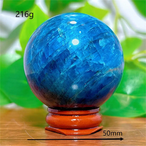 Blue Apatite Ball-ToShay.org