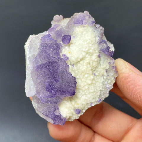 Purple Fluorite Crystal-ToShay.org