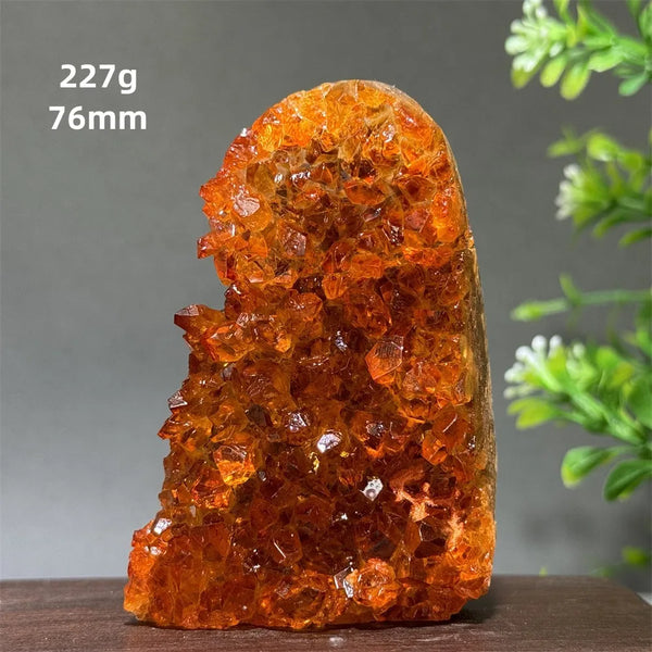 Orange Citrine Cave Cluster-ToShay.org