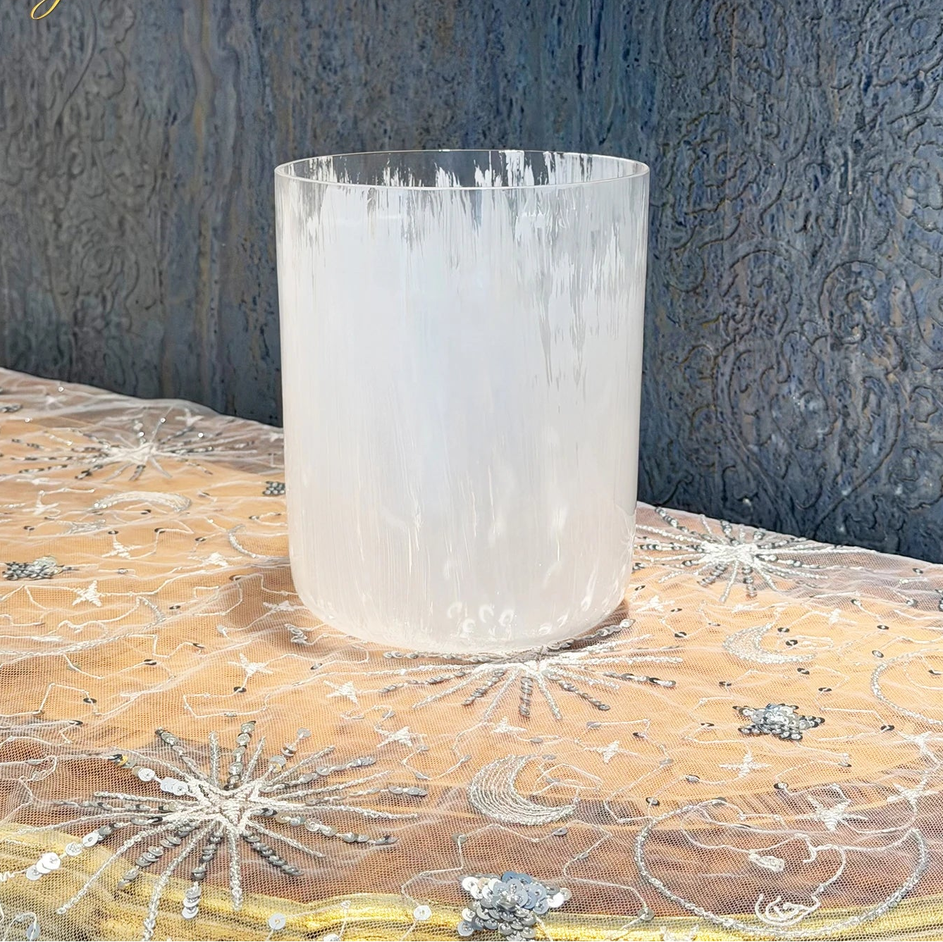 White Alchemy Crystal Singing Bowl-ToShay.org