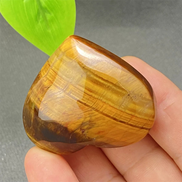 Yellow Tiger Eye Heart-ToShay.org