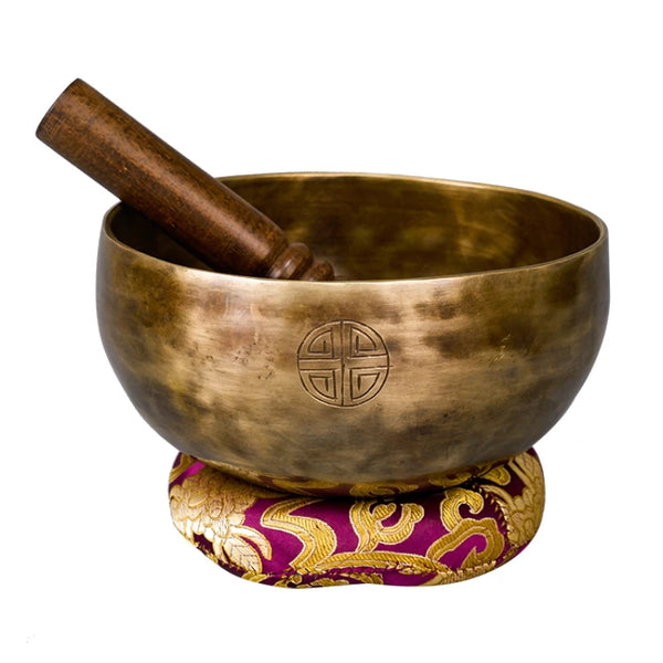 Tibetan Brass Singing Bowl-ToShay.org