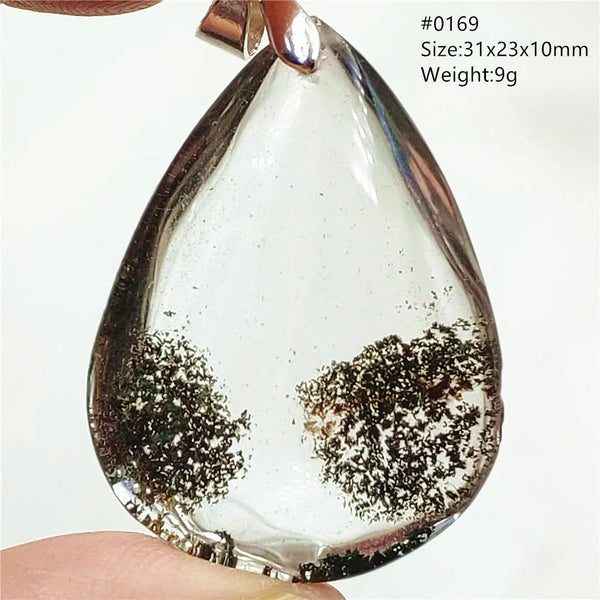 Green Phantom Quartz Pendant-ToShay.org