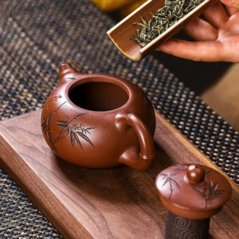 Yixing Purple Clay Teapot-ToShay.org