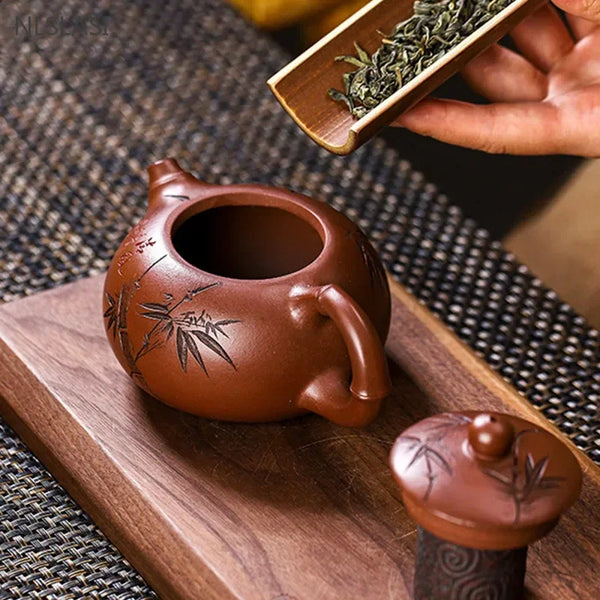 Yixing Purple Clay Teapot-ToShay.org