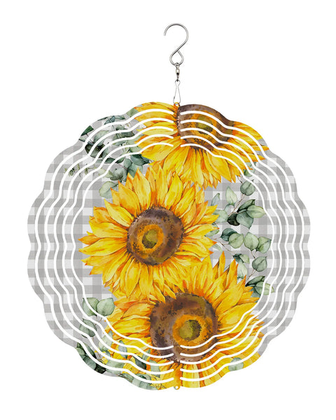 Sunflower Wind Spinner-ToShay.org