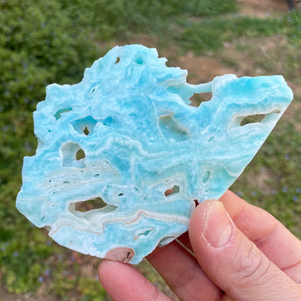 Blue Hemimorphite Slab-ToShay.org