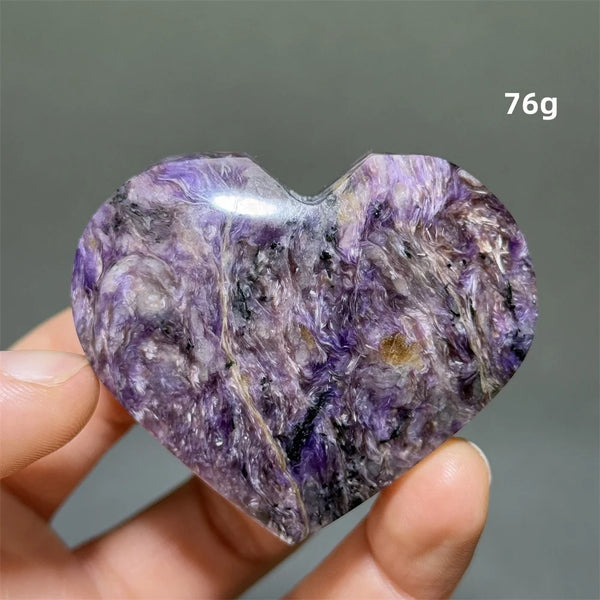Purple Dragon Crystal Heart-ToShay.org