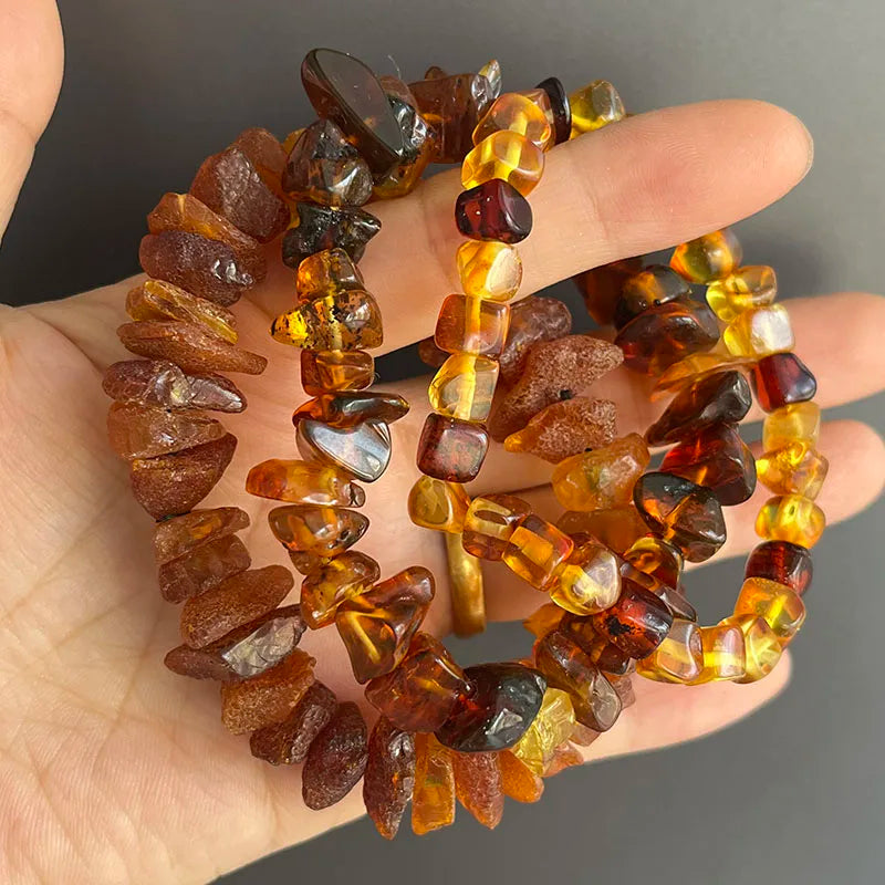 Yellow Amber Bracelets-ToShay.org