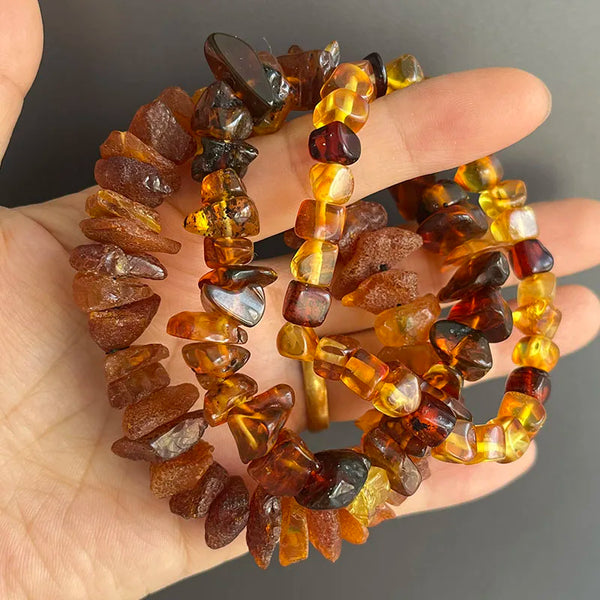 Yellow Amber Bracelets-ToShay.org