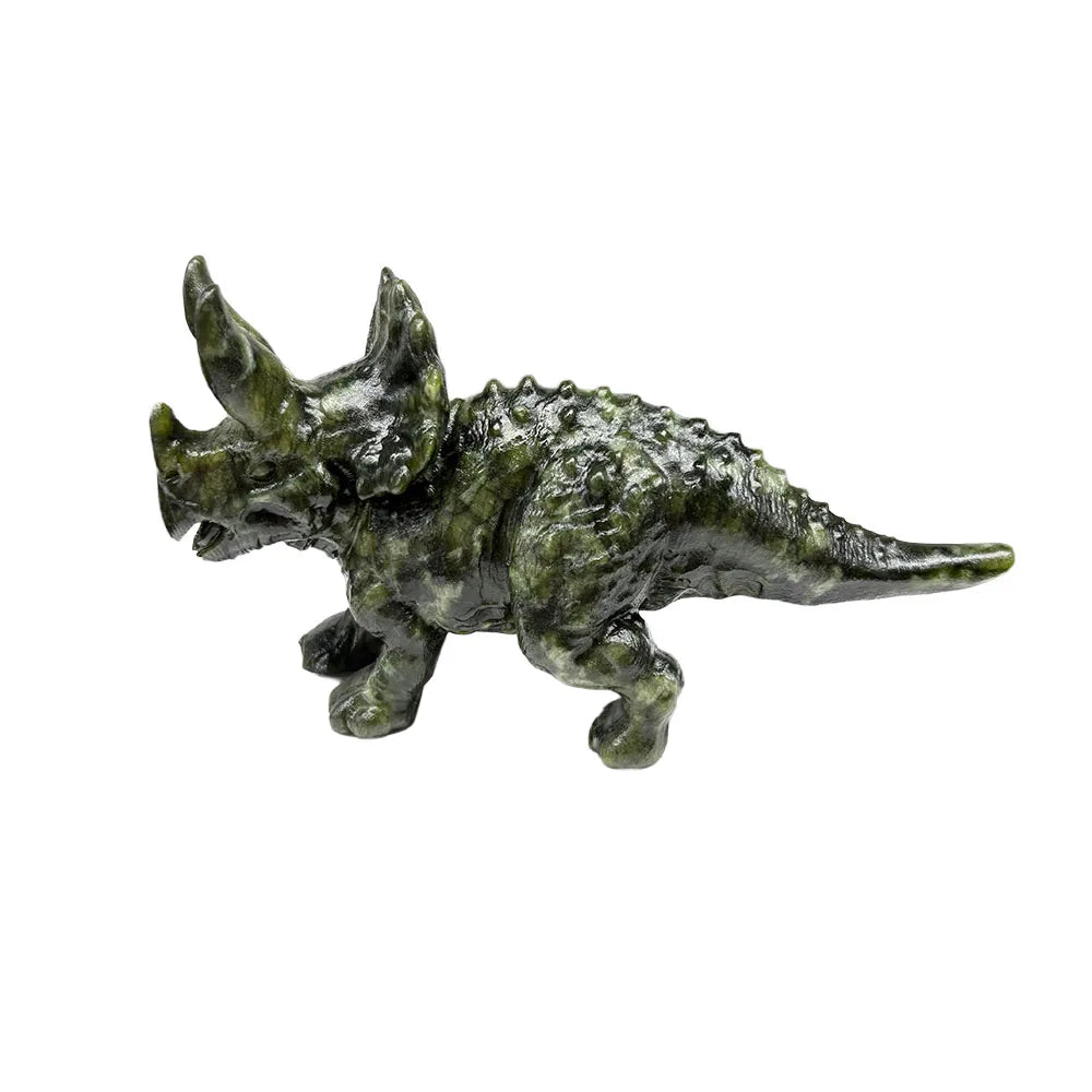 Green Jade Triceratops-ToShay.org